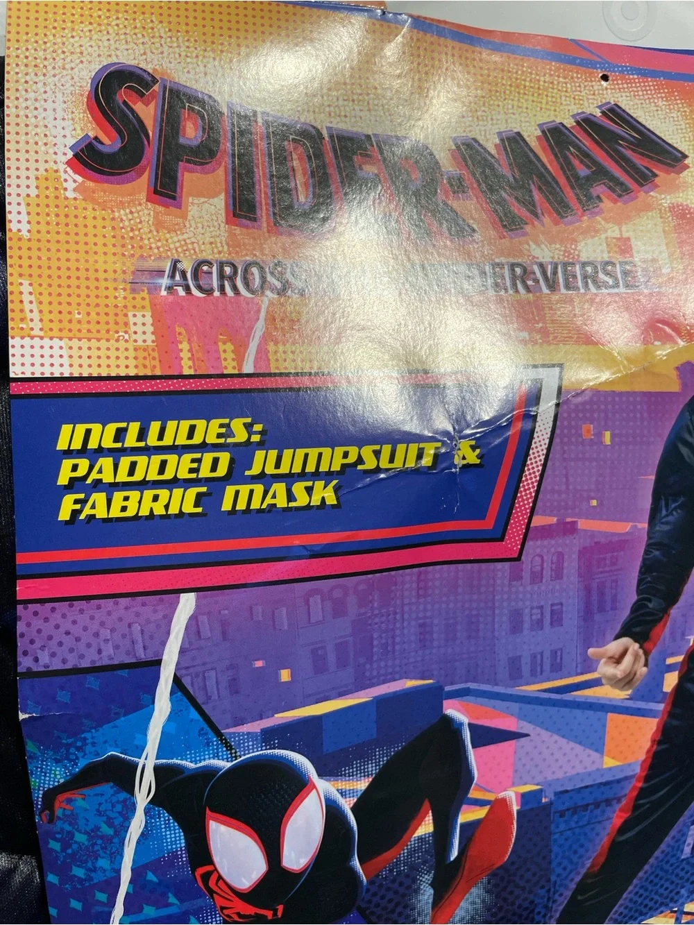 Marvel Avengers Spider-Man Across the Spider Verse Miles Morales Youth M(8) NWT - Picture 4 of 8
